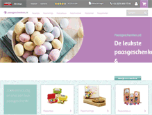 Tablet Screenshot of paasgeschenken.nl